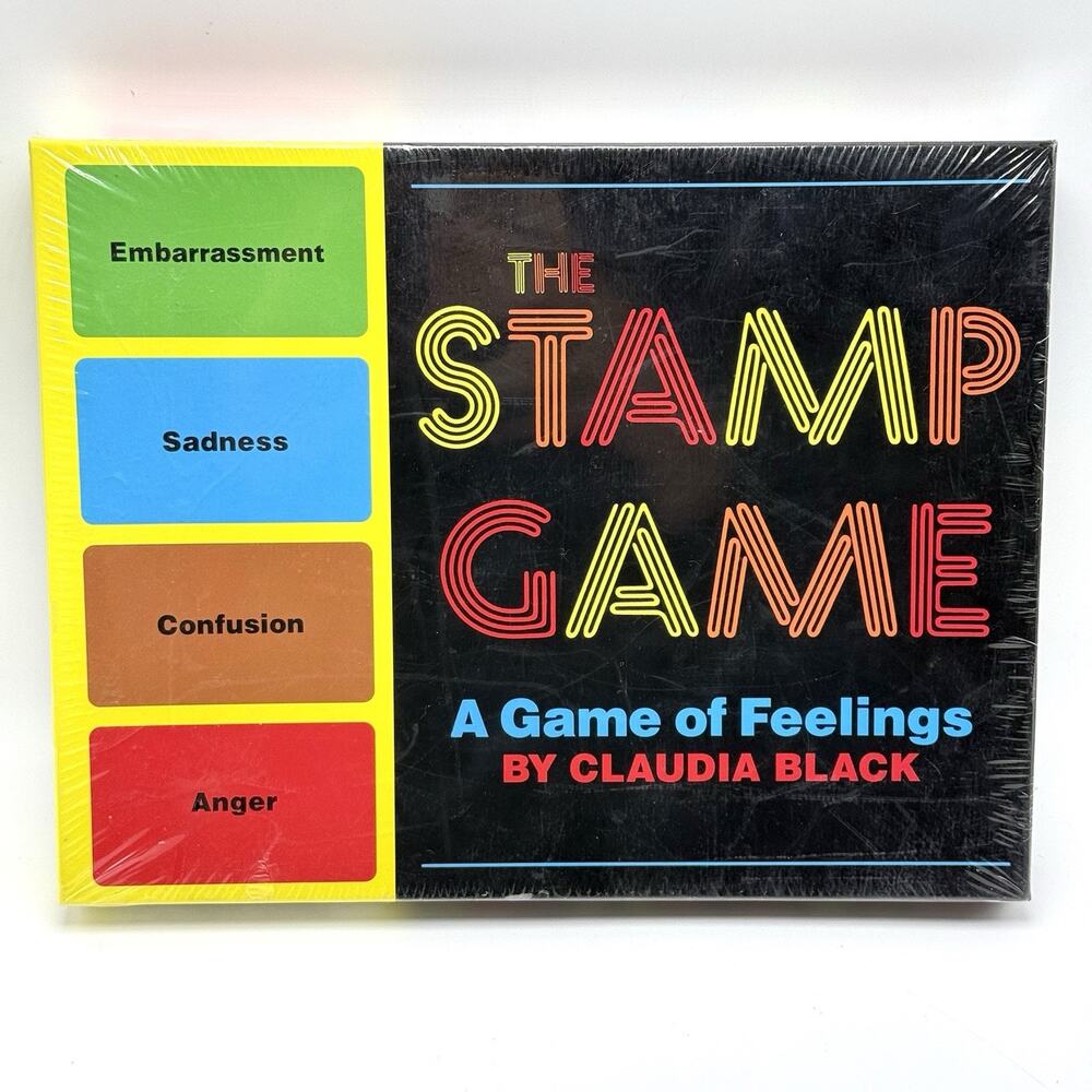 The Stamp Game of Feelings Family Therapy Tool Emotions Autism Claudia Black